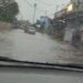 Banjir yang terjadi di Kota Gorontalo, Sabtu (2/12/2023).