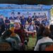 Kampanye dialogis Partai Nasdem yang digelar di Kecamatan Bongomeme, Kabupaten Gorontalo, Sabtu (2/12/2023). Foto : Lukman/mimoza.tv.