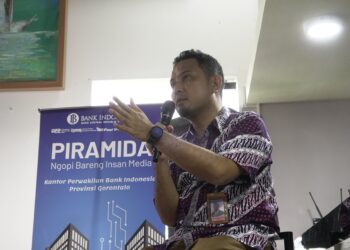 Deputi Kepala KPwBI Provinsi Gorontalo, Ridwan Nurjamal. Foto : Dokumentasi BI.