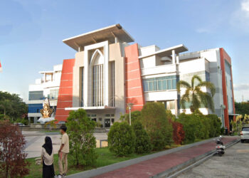 Gedung Rektorat Universitas Negeri Gorontalo. Foto : Tangkapan Layar Google maps.