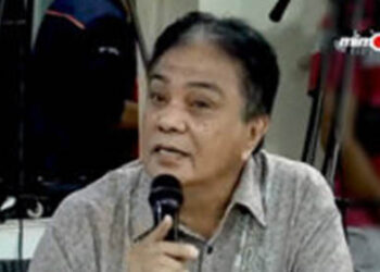 Niko Ilahude, tokoh masyarakat Bone Bolango. Foto : Tangkapan layar acara FDG Mimoza Tv.