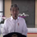 Tangkapan layar siaran langsung akun YouTube Sekretariat Presiden RI, dimana Presiden RI, Joko Widodo meresmikan pengoperasian Bandara Panua Pohuwato, Senin (22/4/2024).