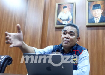 Direktur Media Center DPW Nasdem Gorontalo, Alyun Hippy. Foto Lukman/mimoza.tv.