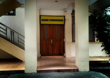 Ruang Pemeriksaan, Bidang Tindak Pidana Khusus, Kejaksaan Tinggi Gorontalo. Foto : Lukman/mimoza.tv.