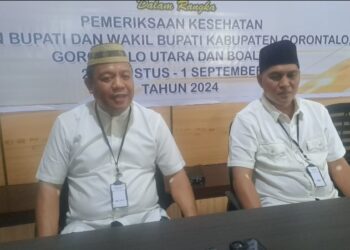Pemeriksaan kesehatan Bapaslon SYAH.