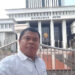 Romi Habie, S.H., M.H saat berada didepan Gedung Mahkamah Agung RI di Jakarta.