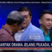 Tangkapan layar momen Rocky Gerung terlibat debat dengan Silfester Matutina.