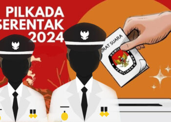 Foto ilustrasi memilih pemimpin bersih dari korupsi.