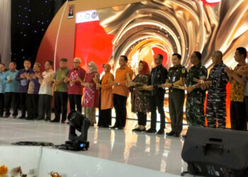 Suasana pembukaan ivent Hulondalo Art & Craft 2024, Kamis (3-10-2024). Foto : Lukman/mimoza.tv.