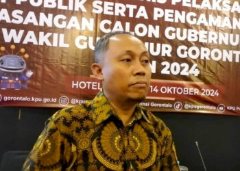 Ketua KPU Provinsi Gorontalo, Sophian Rahmola.