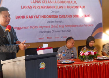 Pimpinan Cabang Bank Rakyat Indonesia (BRI) Gorontalo, Ryan Kosasih. Foto : Lukman/mimoza.tv