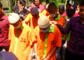 Kepolisian Daerah (Polda) Gorontalo berhasil mengungkap kasus kekerasan seksual yang menimpa seorang anak perempuan berusia 14 tahun. Sebanyak 19 orang pelaku telah ditetapkan sebagai tersangka dalam kasus ini. Foto : Lukman/mimoza.tv.