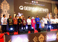 Pembukaan Gebtar UMKM Gorontalo 2025 yang digelar di Gedung Bele Li Mbui, Kota Gorontalo, Sabtu 26/4). Foto : Lukman/mimoza.tv