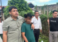 Seorang pemuda berinisial AKI alias Ucin (23), warga Kecamatan Kota Selatan, ditangkap kurang dari 24 jam setelah menikam korban menggunakan tombak. Dokumentasi Humas Polresta Kota Gorontalo.