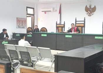 Suasana sidang bansos Bone Bolango tahun 2011 dan 2012 lalu.
