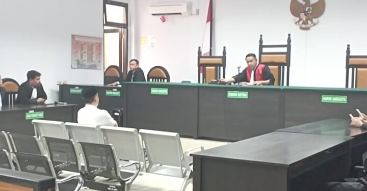 Suasana sidang bansos Bone Bolango tahun 2011 dan 2012 lalu.