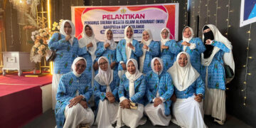 Foto bersama pengurus Wanita Islam Alkhairaat (WIA) tingkat provinsi dan kabupaten/kota se-Gorontalo.