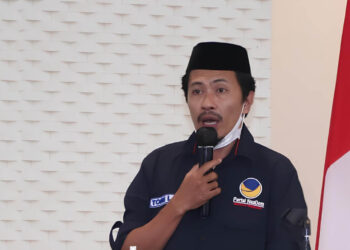 Sekretaris DPW Gemuruh NasDem Gorontalo, Tomy Laisa.