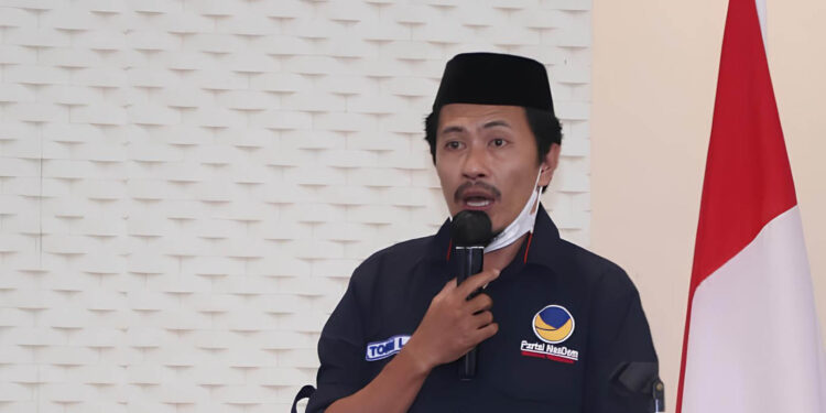 Sekretaris DPW Gemuruh NasDem Gorontalo, Tomy Laisa.
