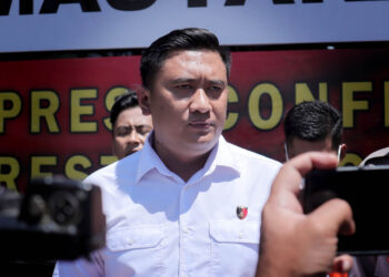 Kasat Reskrim Polresta Gorontalo Kota, AKP Akmal Novian Reza.