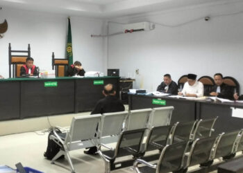 Dua ahli hadir di Pengadilan Tipikor Gorontalo, menegaskan: “Bantuan sosial yang diterima utuh, bukan korupsi.” Sidang digelar Jumat (4/7/2025) dengan perhatian publik terus menguat. (Foto: mimoza.tv)