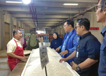 Ombudsman Republik Indonesia (ORI) melakukan pengawasan lapangan terhadap ketersediaan pasokan dan harga beras di Provinsi Gorontalo, Kamis (11/9/2025).