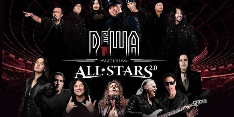 Poster konser Dewa 19 All Stars 2.0 (Foto: Instagram/@dewa19allstarsofficial)