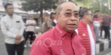 Wali Kota Gorontalo, Adhan Dambea. Foto: Lukman/mimoza.tv.