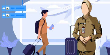 Gambar ilustrasi perjalanan dinas ASN.