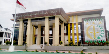 Kejaksaan Negeri (Kejari) Gorontalo Utara. Foto: Lukman/mimoza.tv