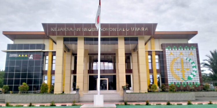 Kejaksaan Negeri Gorontalo Utara. Foto: Lukman/mimoza.tv.