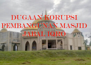 Masjid jabal Iqro, Gorontalo Utara. Foto: Lukman/mimoza.tv.
