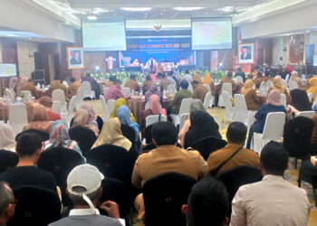 Kegiatan Gorontalo Economic Outlook (GEO) 2025 yang digelar di Kantor BI, Selasa (4/11/2025). Foto: Lukman/mimoza.tv