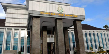 Kantor Kejaksaan Tinggi Gorontalo. Foto: Lukman Polimengo/mimoza.tv