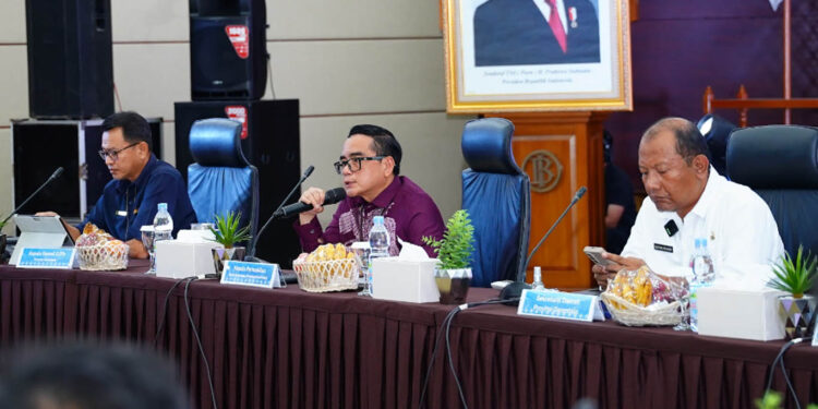 High Level Meeting (HLM) yang digelar di Ballroom Saronde, Kantor Perwakilan Bank Indonesia Provinsi Gorontalo, Rabu (4/2/2026). Foto: Humas KPwBI Gorontalo.