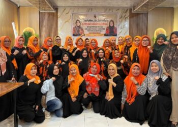 Foto bersama usai Rapat Pleno I, DPW Srikandi Pemuda Pancasila Provinsi Gorontalo.