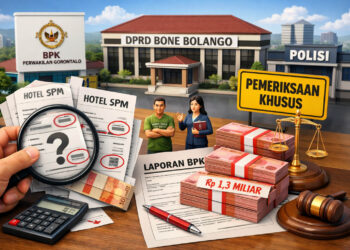 Ilustrasi anggaran Perdis DPRD Bone Bolango.