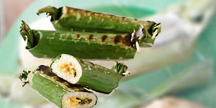 Ilustrasi kue Lalampa.