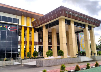 Kantor Kejaksaan Negeri Gorontalo Utara. Foto: Lukman/mimoza.tv.