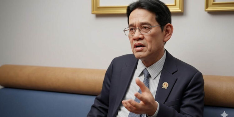 Foto ilustrasi Menteri Keuangan Purbaya Yudhi Sadewa. Foto diolah oleh aplikasi kecerdasan buatan.