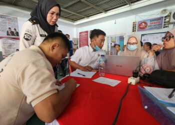 Lembaga Pemasyarakatan (Lapas) Kelas IIA Gorontalo, melalui Klinik Pratama, menggandeng Dinas Kesehatan Kota Gorontalo untuk menggelar skrining kesehatan massal bagi warga binaan, Rabu (6/5/2026).