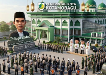Foto ilustrasi Tabligh Akbar Ustadz Abdul Somad di Kotamobagu, Sulawesi Utara.