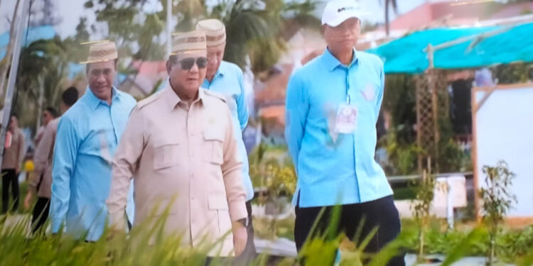 Presiden Prabowo Subianto menghadiri puncak Pekan Nasional (PENAS) Petani dan Nelayan XVII Tahun 2026.