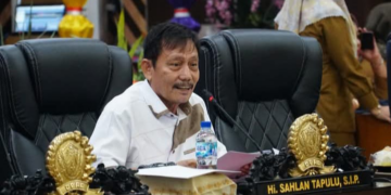 Ketua Komisi I DPRD Kotta Gorontalo, Sahlan Tapulu.