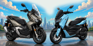 Honda ADV 160 vs Yamaha NMAX Turbo