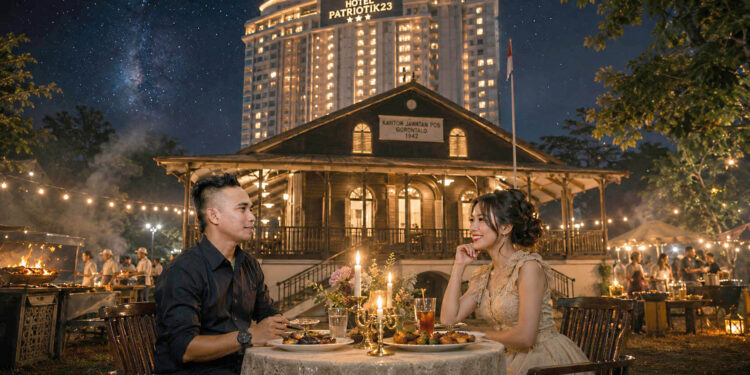 Ilustrasi Rumah Jawatan Pos