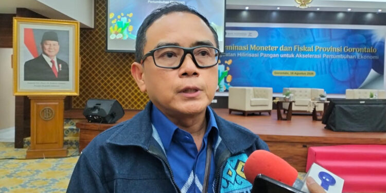 Kepala Perwakilan BI Provinsi Gorontalo, Bambang Satya Permana. Foto: Lukman/mimoza.tv.