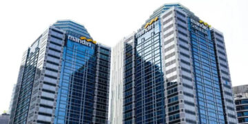 Ilustrasi - Menara Mandiri di Jakarta. Foto: Dok. Bank Mandiri