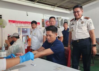 Lembaga Pemasyarakatan (LApas) Kelas IIA Gorontalo bekerja sama dengan Dinas Kesehatan Kota Gorontalo melalui Puskesmas Hulonthalangi melaksanakan pemeriksaan kesehatan gratis bagi warga binaan, Kamis(10/9/2026).