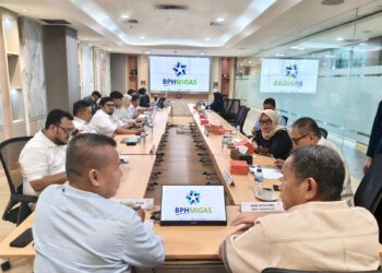 Komisi II DPRD Provinsi Gorontalo saat mengunjungi BPH MIGAS